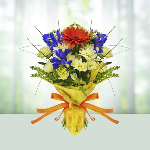 15 Mix Seasonal Flower Bouquet 