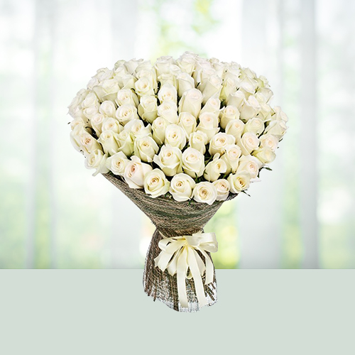 99 White Roses