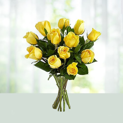 Elegant Yellow Roses 