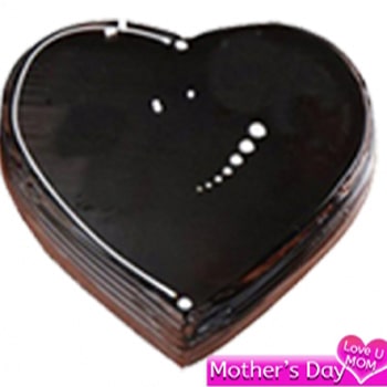 Heart Shape Chocolate Cake