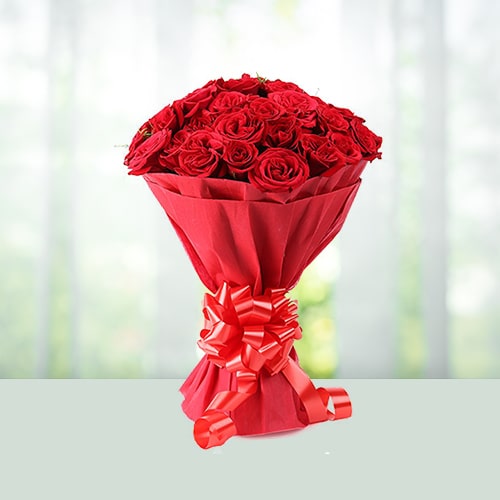 50 Red Roses Bouquet 