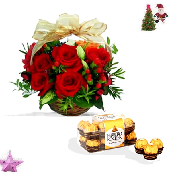 Christmas Gift- Flory Basket Combo