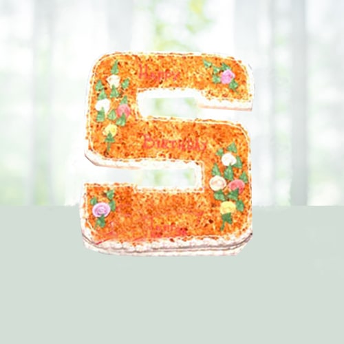 Designer Alphabet Cakes 