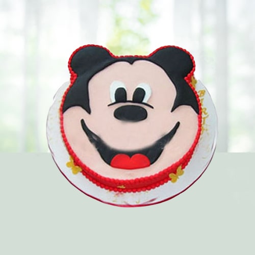 Cartoon or Mickey Mouse Shape Cake