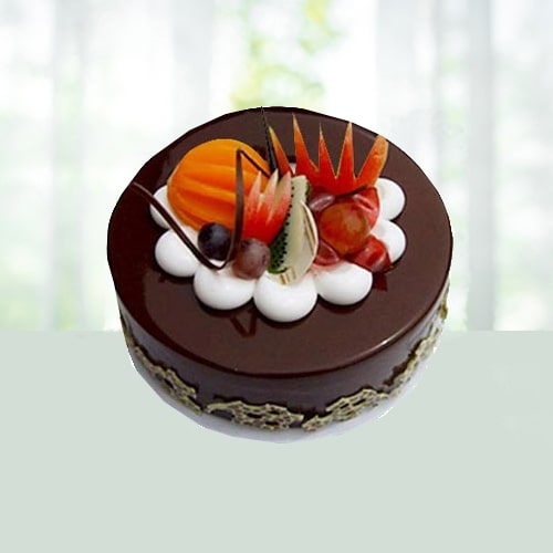 Fruit Chocolate Cake