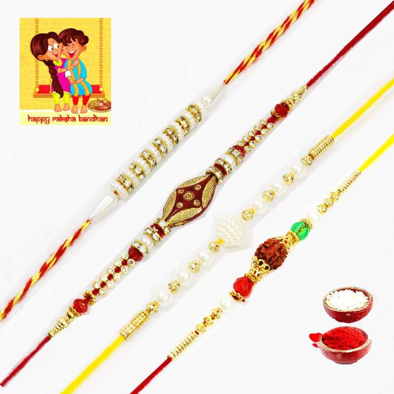 Designer Rakhi -Set of 4 