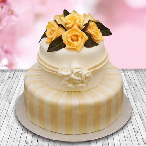 Rose Fondant Cake 5kg 